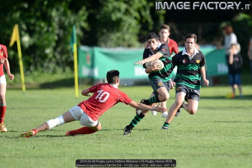 2015-05-09 Rugby Lyons Settimo Milanese U16-Rugby Varese 0976